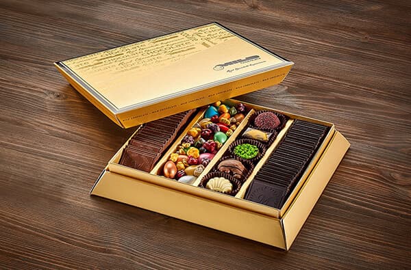 Şık ve Lüks Hediyelik Çikolata Kutusu (700 gr)