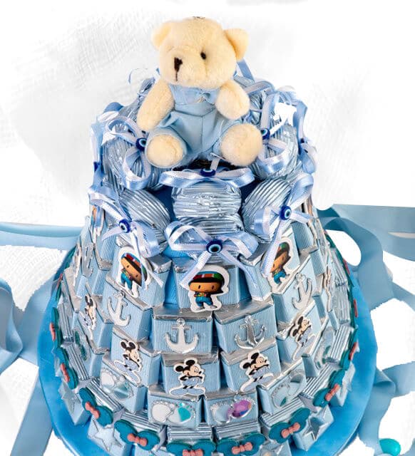 Erkek Bebek Çikolatası Baby Boy Pyramid