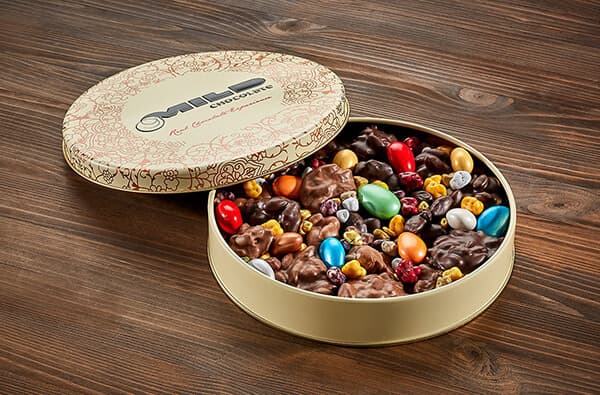 Lüks Hediyelik Çikolata Karışık Roche ve Draje Kutusu (750 gr)