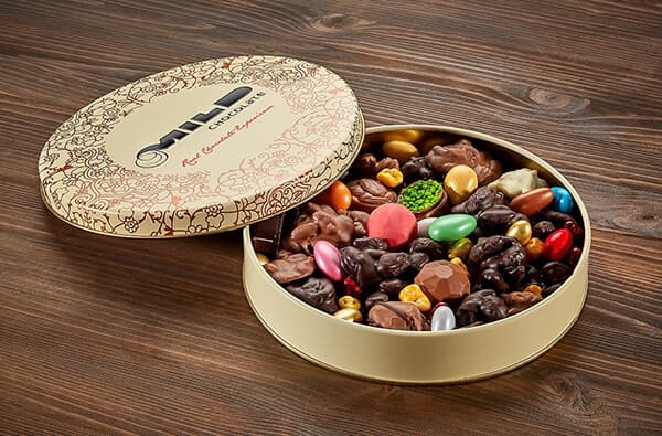Lüks Karışık Spesiyal Hediyelik Çikolata Kutusu (650 gr)
