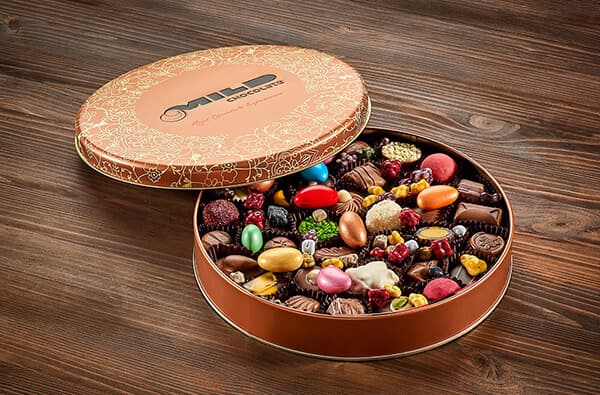 Spesiyal ve Draje Karışık Lüks Hediyelik Çikolata Kutusu (800 gr)