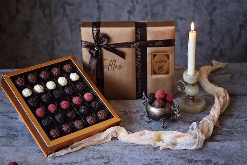 Lüks Hediye Çikolata Luxury Pralines Karışık Truffles